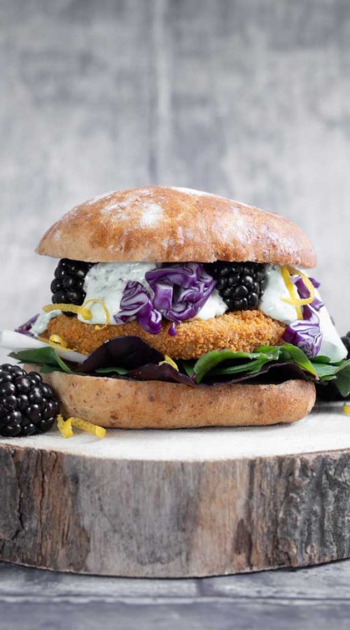 frozen seafood cod burger